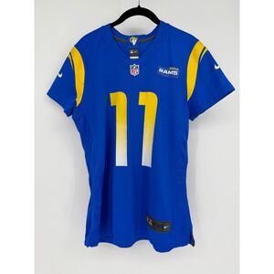 Nike Los Angeles Rams NFL On Field Jersey Blue Yellow Landolphi 11 Womens Medium